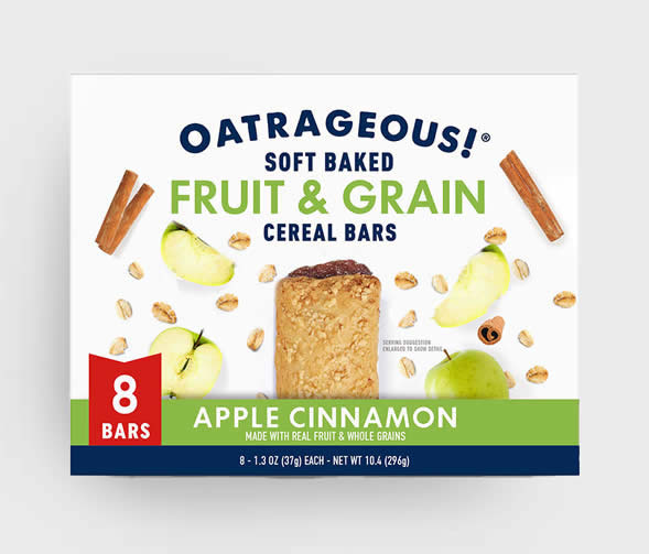 Apple Cinnamon Fruit & Grain Bars