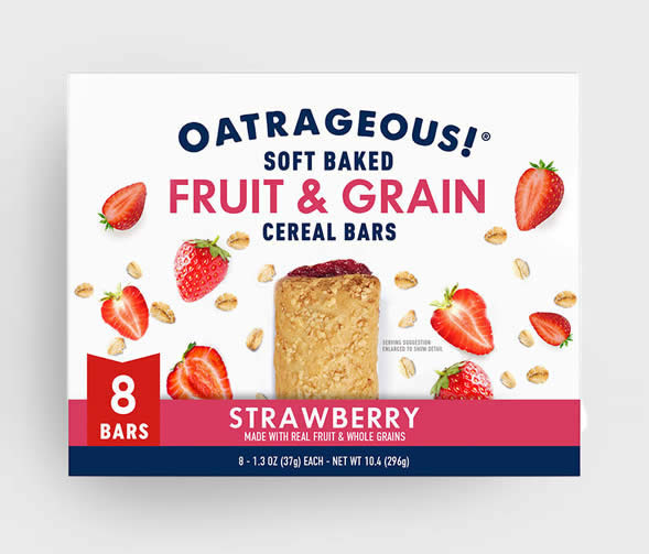 Strawberry Fruit & Grain Bars